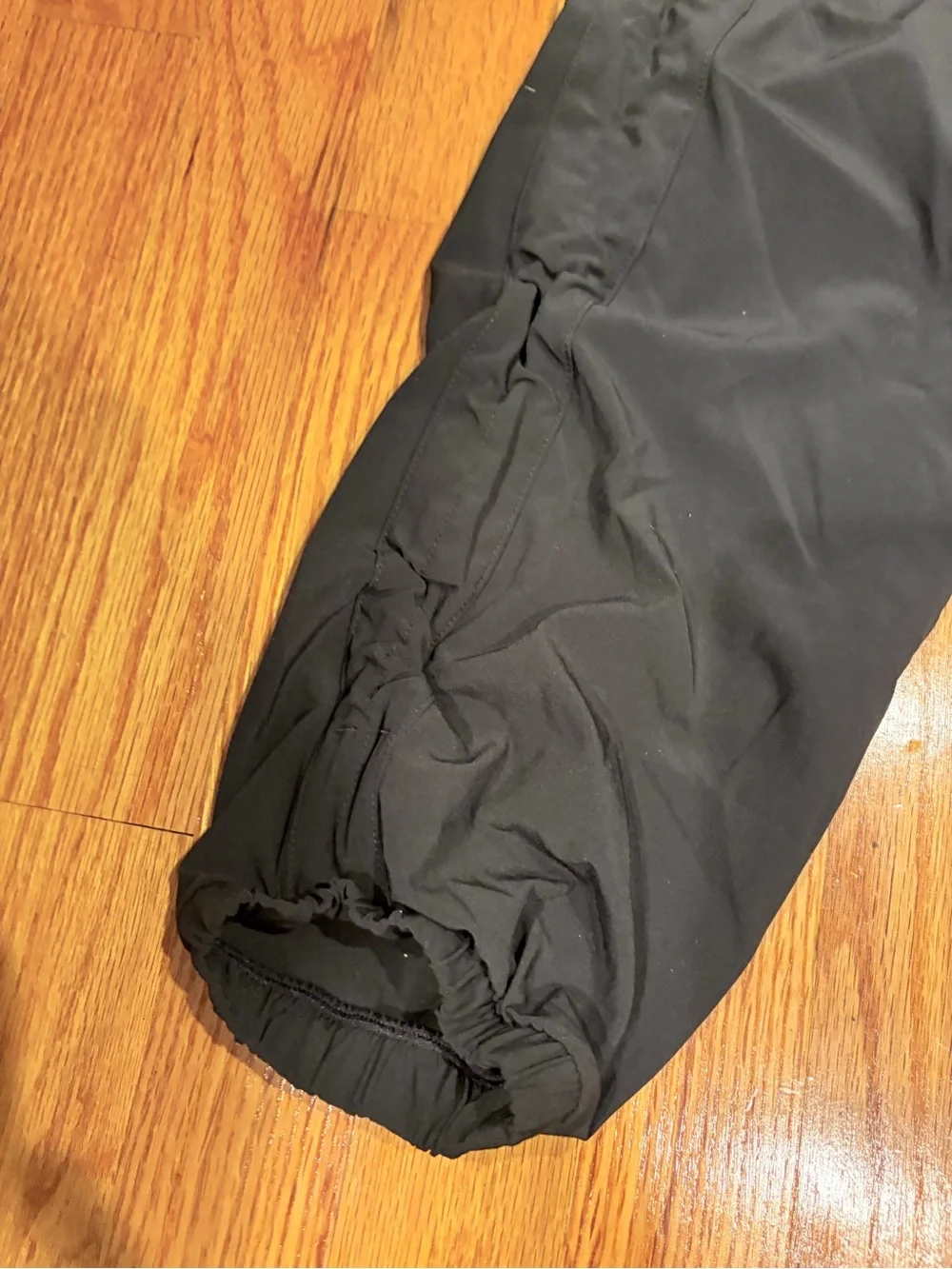 Athleta Black Girls Drawstring Joggers Large